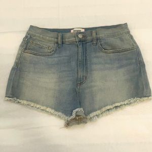 PINK VICTORIA'S SECRET BLUE DENIM SHORTS SIZE 12